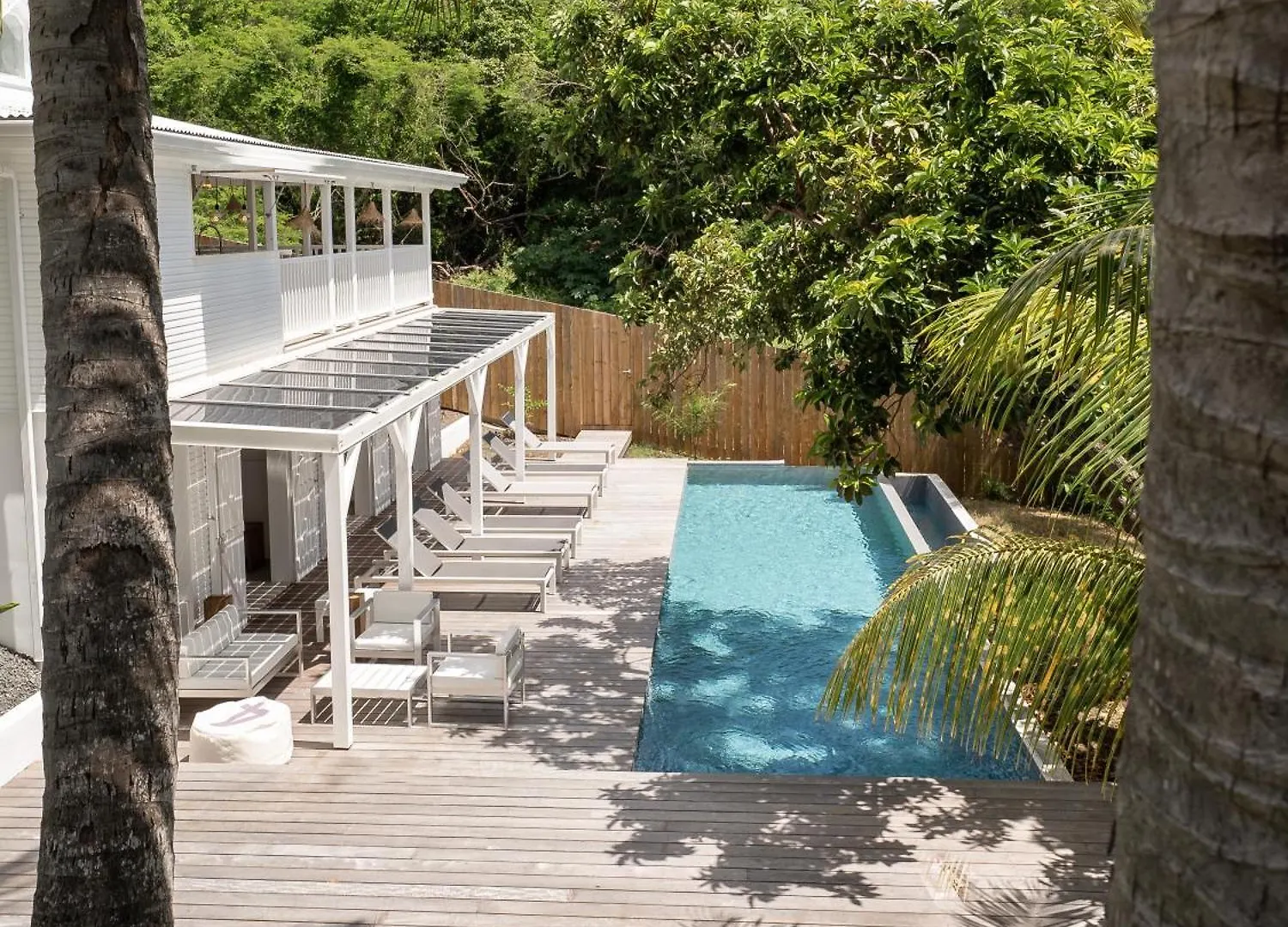 Villa Cabanes - Piscine A Debordement & Plage サン・フランソワ