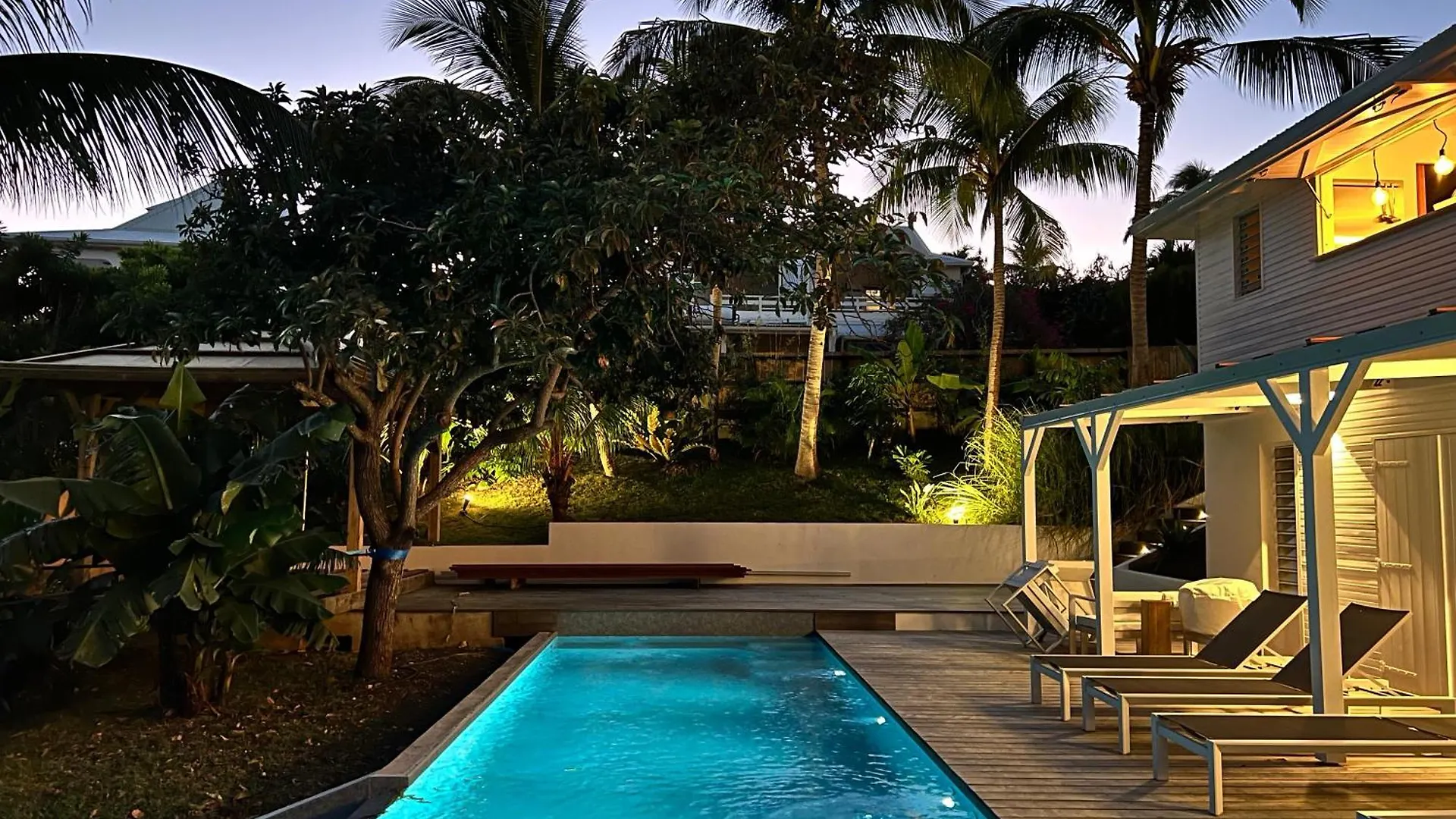 Villa Cabanes - Piscine A Debordement & Plage サン・フランソワ