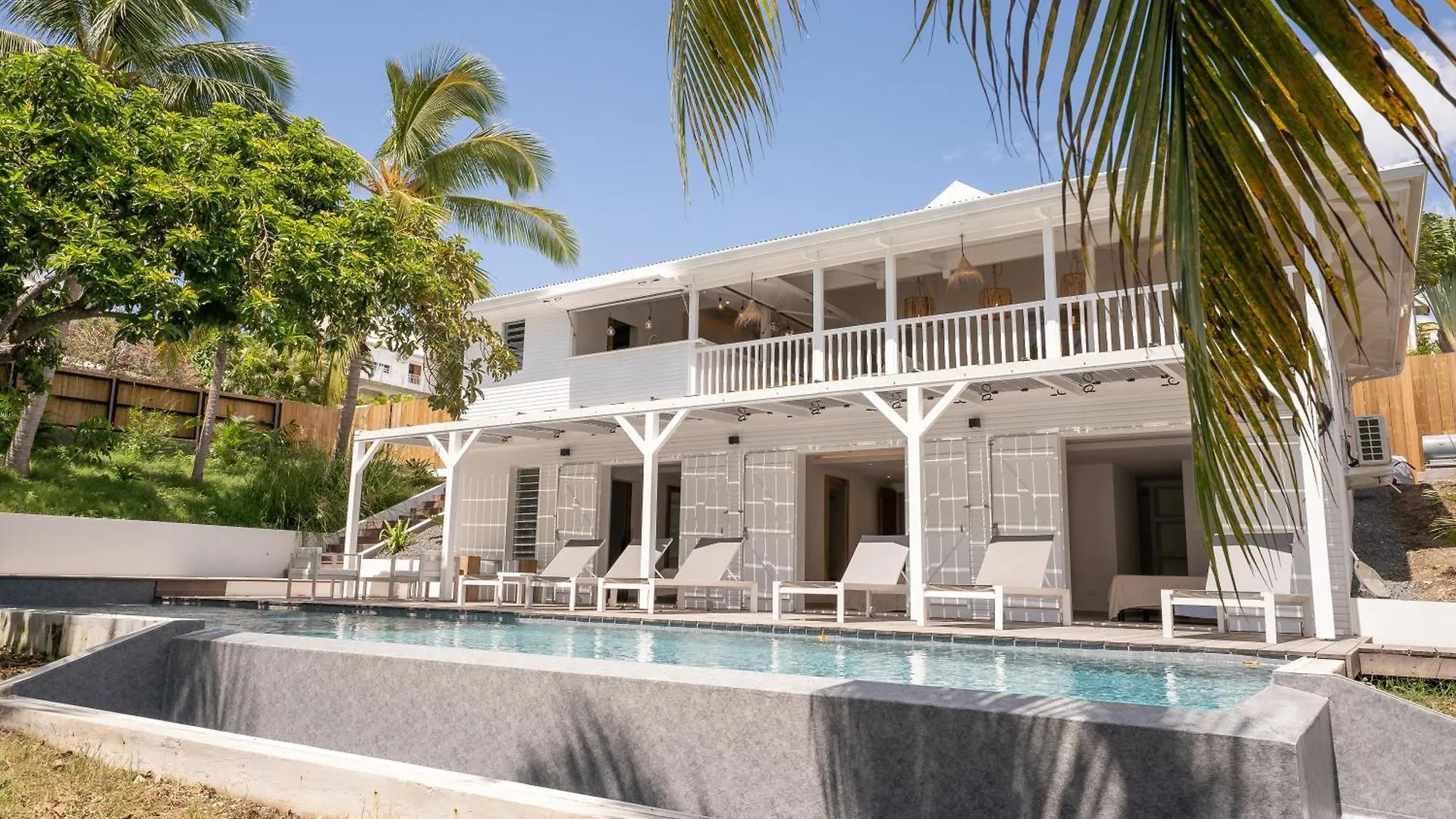 Villa Cabanes - Piscine A Debordement & Plage サン・フランソワ グアドループ