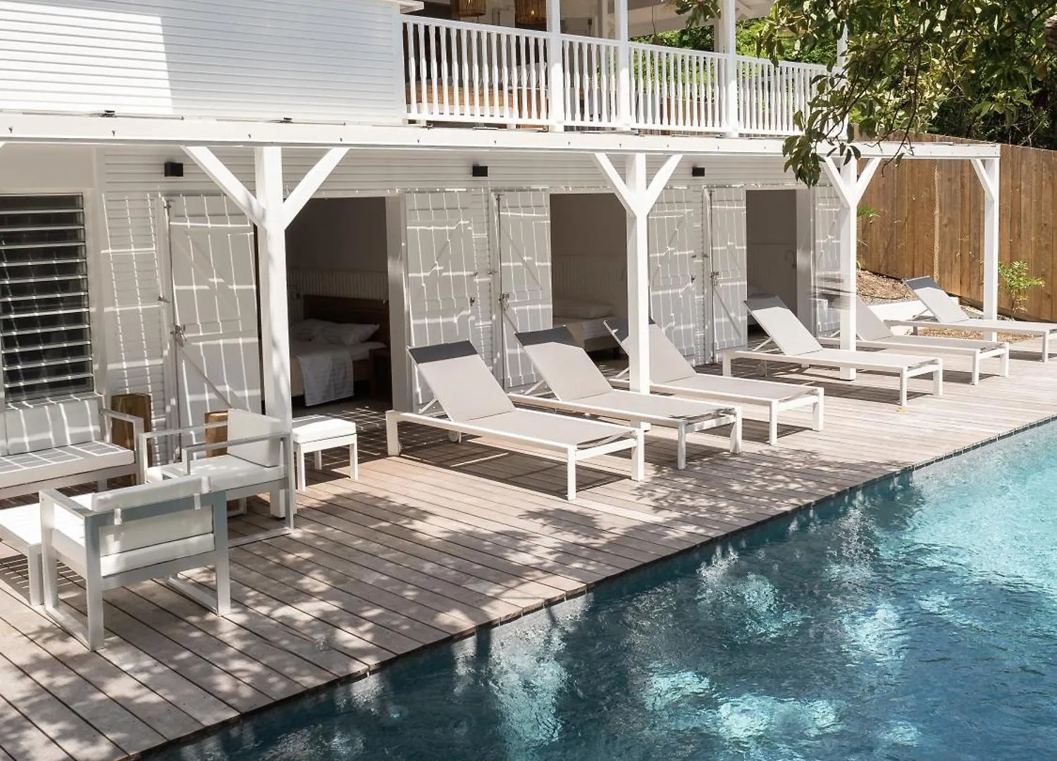Villa Cabanes - Piscine A Debordement & Plage サン・フランソワ